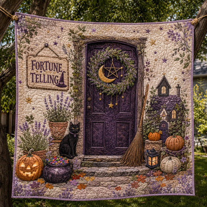Halloween Quilted Blanket NCU0QN97