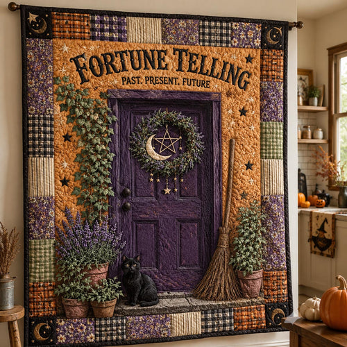 Fortune Teller Gate Quilted Blanket NCU0DV2278
