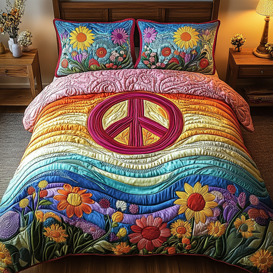 Free Spirit 3-Piece Quilted Bedding Set NCU0PVL075