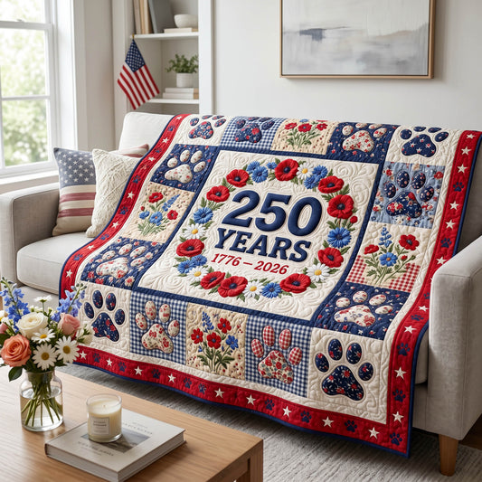 Freedom 250 Quilted Blanket NCU0NTD1939
