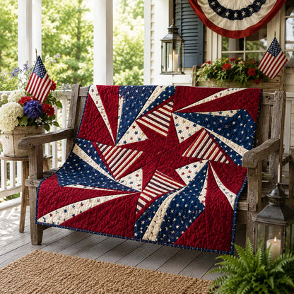 Freedom Barn Star Quilted Blanket NCU0DQQ0901