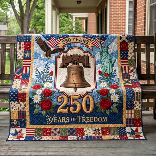 Freedom Celebration Quilted Blanket NCU0DV2109