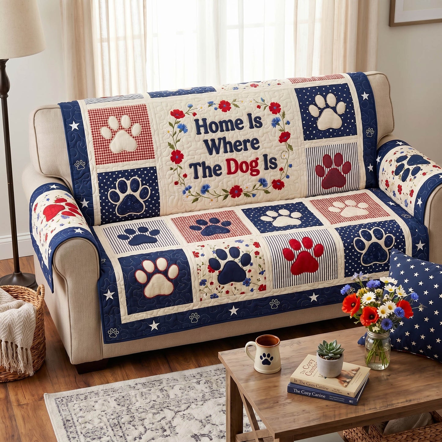 Freedom Companions Quilted Sofa Cover NCU0NTD1938