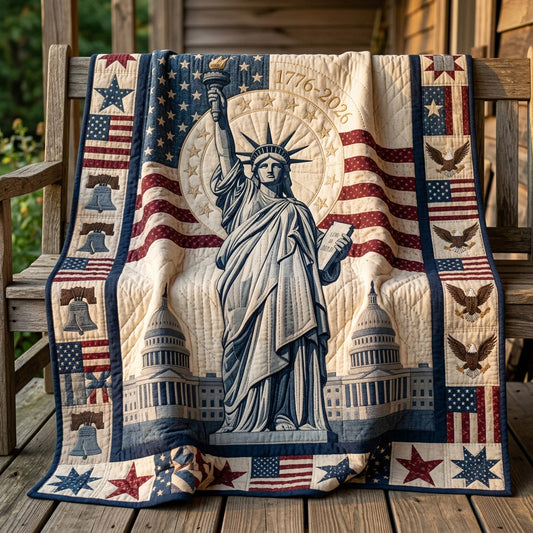 Freedom Flame Quilted Blanket NCU0HNH1124