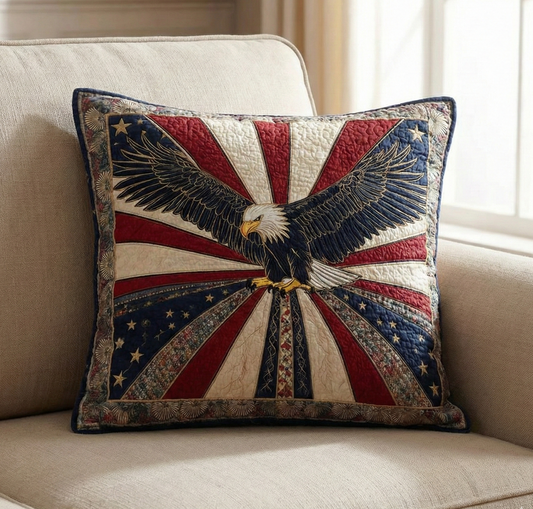 Freedom Flight Quilted Pillow Case NCU0NXD1557