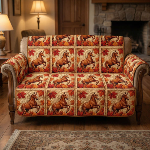 Freedom Gallop Quilted Sofa Cover NCU0NTD1606