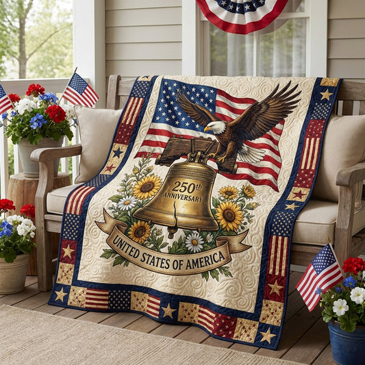 Freedom Glory Quilted Blanket NCU0NTV1034