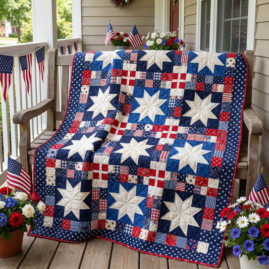 Freedom Harbor Quilted Blanket NCU0NTD1960