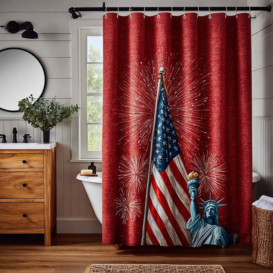 Freedom Haven Shower Curtain NCU0DQQ0301