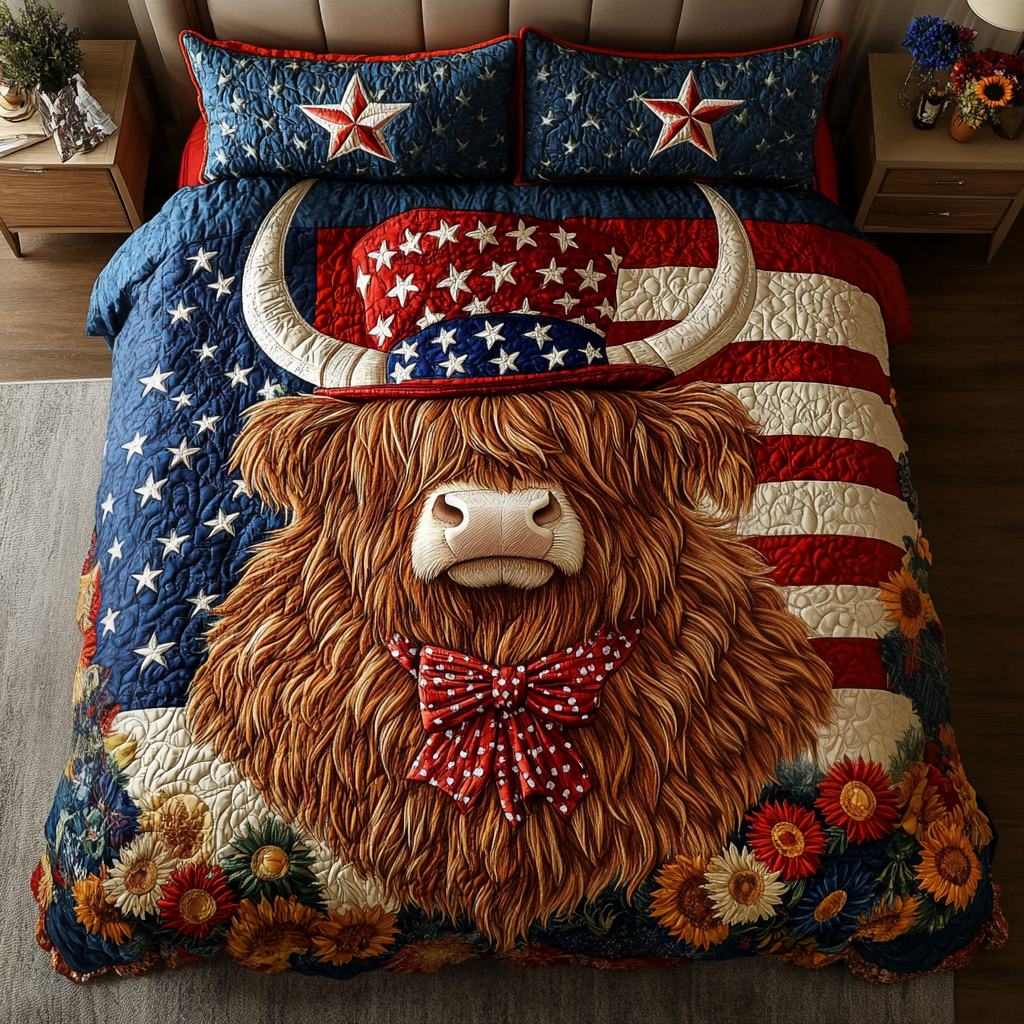 Freedom Heifer Duvet Cover Set NCU0NVH569