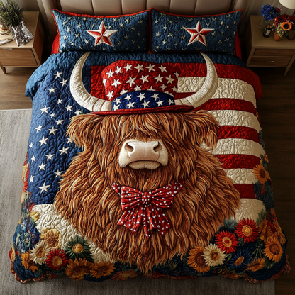 Freedom Heifer Duvet Cover Set NCU0NVH569