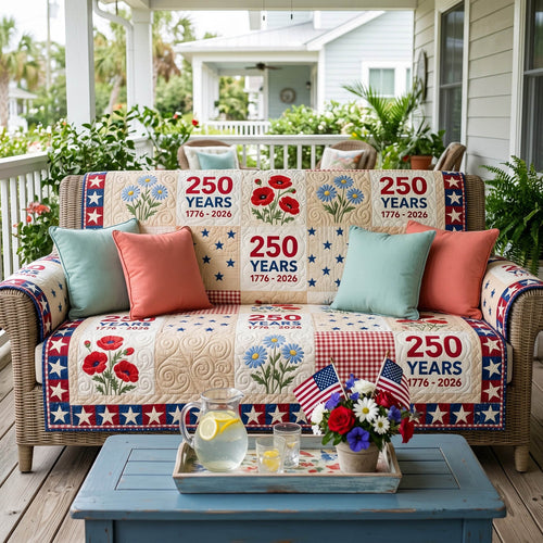 Freedom Legacy Quilted Sofa Cover NCU0NTD1906