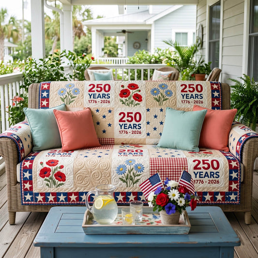 Freedom Legacy Quilted Sofa Cover NCU0NTD1906