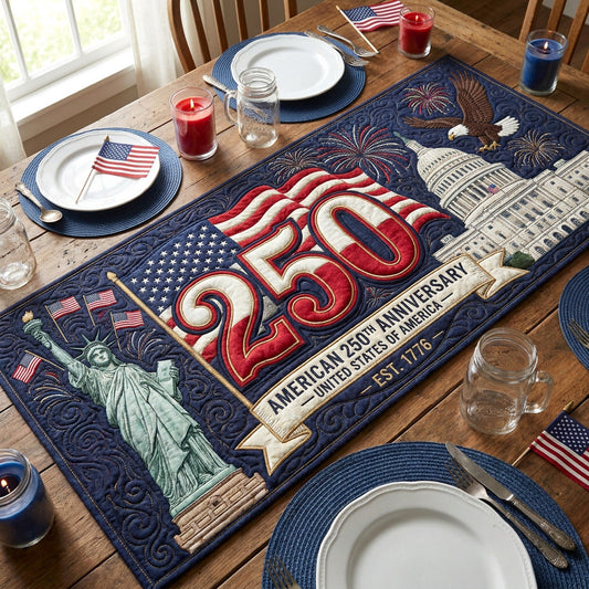 Freedom Legacy Quilted Table Runner NCU0NTV1057