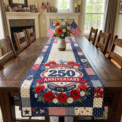 Freedom Nation Quilted Table Runner NCU0DV2125