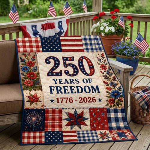Freedom Patch Americana Quilted Blanket NCU0DQQ0868