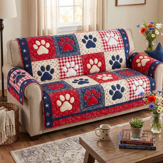 Freedom Paws Quilted Sofa Cover NCU0NTD1926