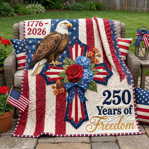 Freedom Roots Quilted Blanket NCU0NNT3184