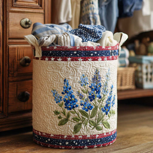 Freedom Spirit Quilted Laundry Basket NCU0NNT1549