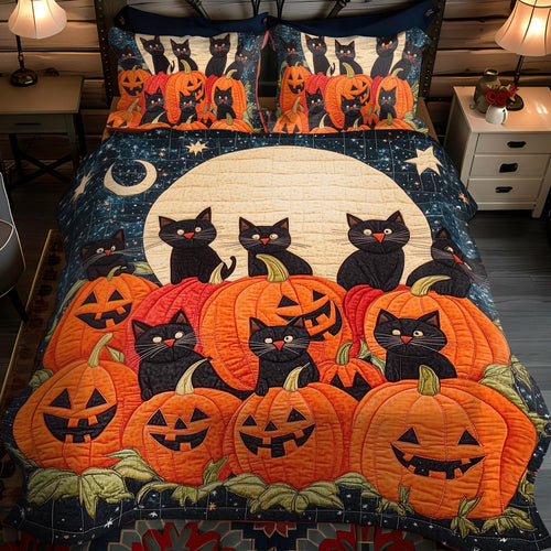 Fright Night Fun Quilted Bedding Set NCU0DV952