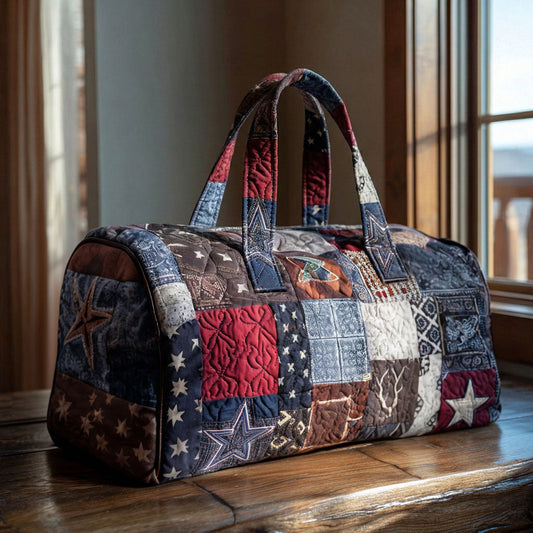Frontier Charm Quilted Duffle Bag NCU0PTT2916