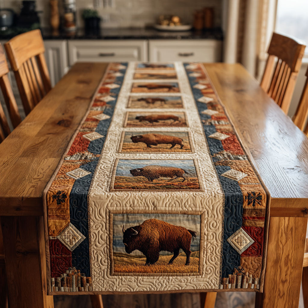 Frontier Guardian Quilted Table Runner NCU0NTV687