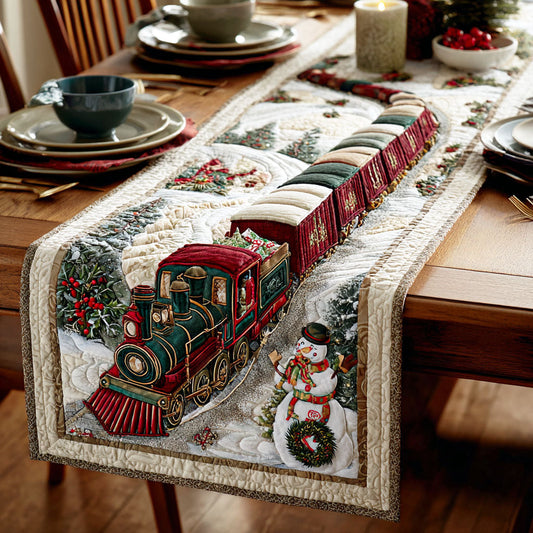 Frost Express Quilted Table Runner NCU0NTD532