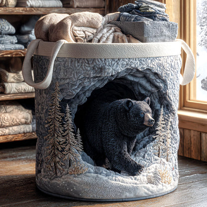 Frost Haven Quilted Laundry Basket NCU0NTV661