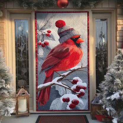 Frosted Melody Quilted Door Cover NCU0XD1636