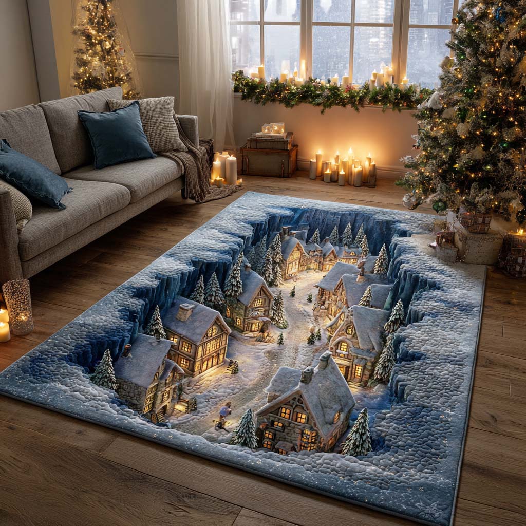 Frosted Village Area Rug NCU0NT10672