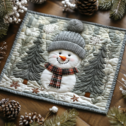 Frosty Smiles Quilted Placemat NCU0DV881