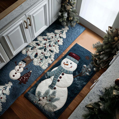 Frosty Bliss Kitchen Area Rug NCU0PT10151