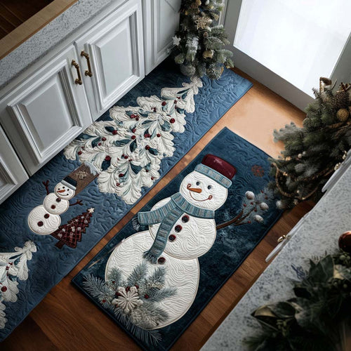 Frosty Bliss Kitchen Area Rug NCU0PT10151