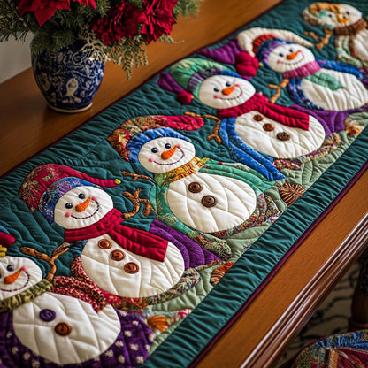 Frosty Friends Quilted Table Runner NCU0NNT2582