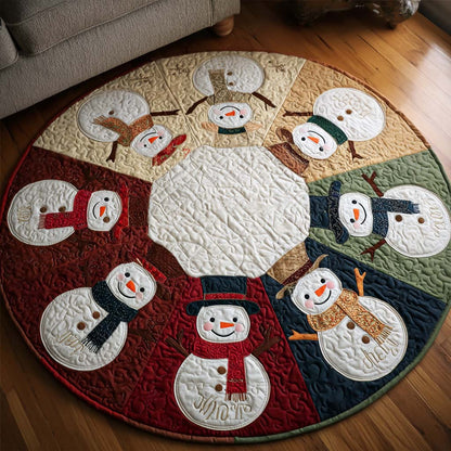 Frosty Friends Round Carpet NCU0NT10736