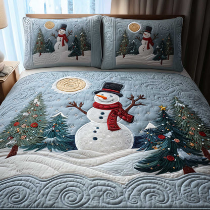Frosty Night 3-Piece Quilted Bedding Set NCU0HTT141