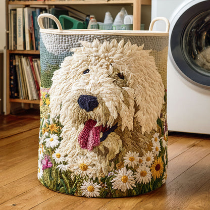 Furry Charm Quilted Laundry Basket NCU0NTD1834