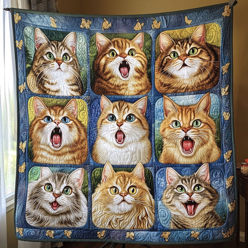 Furry Faces Quilted Blanket NCU0PT1889