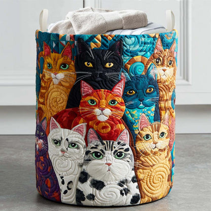 Furry Team Quilted Laundry Basket NCU0NNL015