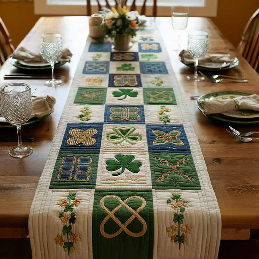 Gaelic Heritage Quilted Table Runner NCU0HNH840