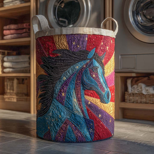 Galaxy Runner Quilted Laundry Basket NCU0NXD420