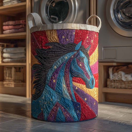 Galaxy Runner Quilted Laundry Basket NCU0NXD420