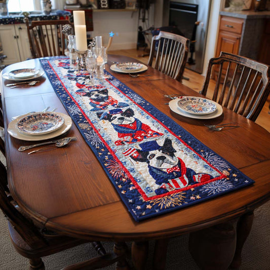 Gallant Gent Quilted Table Runner NCU0HNH937