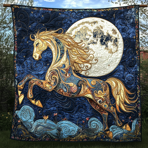 Galloping Grace Quilted Blanket NCU0DK1115