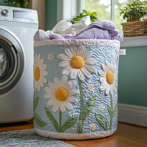 Garden Breeze Quilted Laundry Basket NCU0DV739