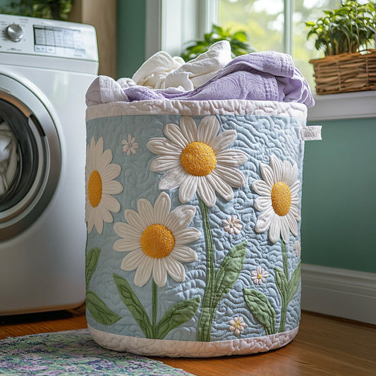 Garden Breeze Quilted Laundry Basket NCU0DV739