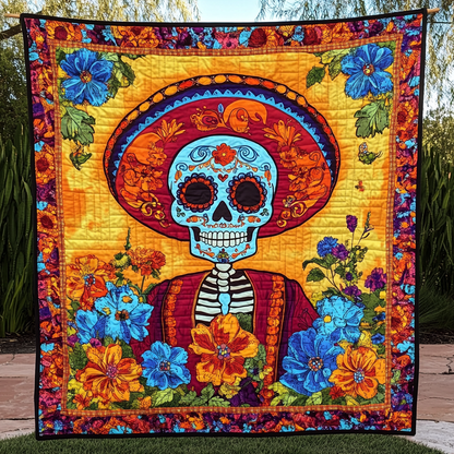 Garden Catrina Quilted Blanket NCU0VH350