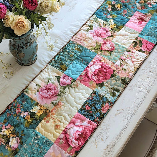 Garden Dreams Quilted Table Runner NCU0NNT958