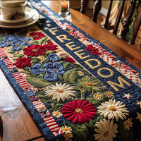 Garden Glory Milestone Quilted Table Runner NCU0PTT3103