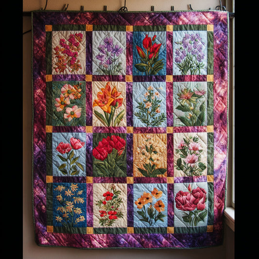 Garden Grace Quilted Blanket NCU0DDK2296